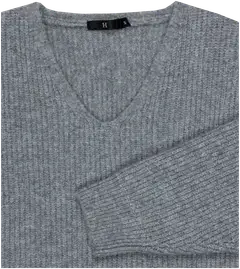 House naisten neule 213H402505 - Light grey - 3