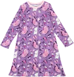 Muumi lasten yöpaita Perhospuisto 592931 - liila - 1