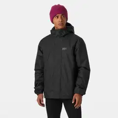 Helly Hansen miesten fleece vuorattu kuoritakki Vancouver Fleece Lined 54269 - Black - 3