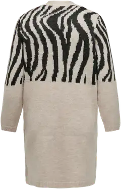 Only Carmakoma naisten neuletakki Carjade Zebra - Whitecap Gray - 2