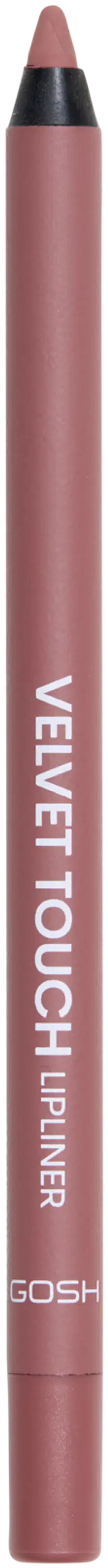 Gosh Velvet Touch Lip Liner 001 Nougat Crisp huultenrajauskynä 1,2g - Antique Rose - 1
