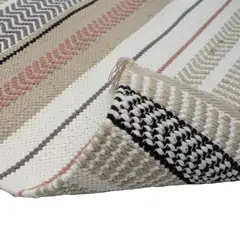 ihankotona Puuvillamatto Leimu 80x300 cm vaaleanvihreä - 3