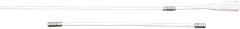 Ihanin sälekaihtimen säätötanko valkoinen 50cm - välimalli - 1