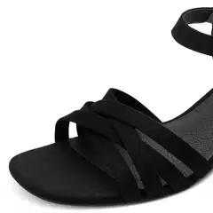 Jana shoes sandaali, leveä lesti - BLACK - 6