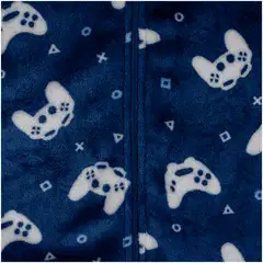 House lasten fleecehaalari 23PH412617 - Blue aop - 3