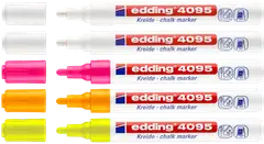 Edding liitutaulukynäsarja 4095 5 kpl - 2