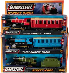 Teamsterz lelu Street Kingz veturi ja junavaunu valoilla ja äänillä - 1