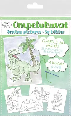 J.K. Primeco ompelukuvat A5 Hahmot ja ajoneuvot 4kpl - 1