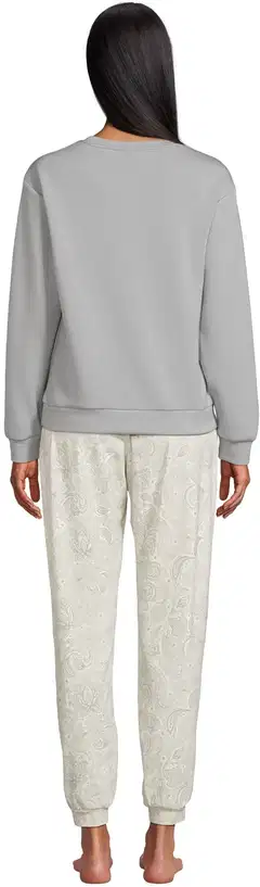Actuelle naisten pyjama 212A382617 - Grey/AOP - 2