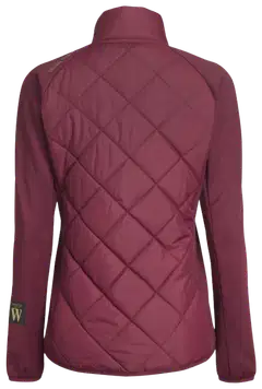 Wahlsten gedan naisten hybrid takki - CHERRY - 2