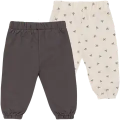 TEX BABY vauvojen collegehousut I990289 2-pack - Anthracite - 2