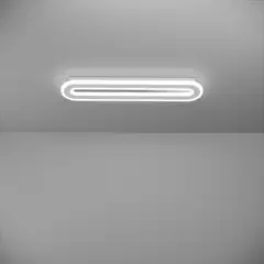 EGLO kattovalaisin Macchioni LED 20W CCT 55x12 cm valkoinen - 6