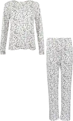 TEX naisten pyjama I997293 - grey light - 1