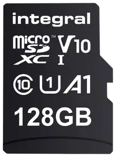 Integral muistikortti 128GB microSDXC UHS-I V10 - 2