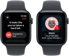 Apple Watch SE 3 GPS 44mm yönsininen alumiinikotelo, yönsininen sport ranneke - M/L - MEHQ4QN/A - 4