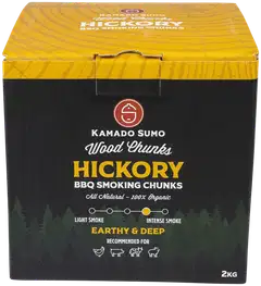 Kamado Sumo Hickory-puupalat 2 kg - 1
