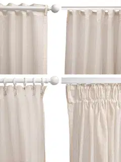 Hasta Alma XL valoa suodattava verho, beige - 3
