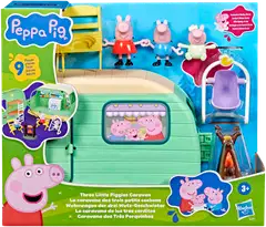 Peppa Pig leikkisetti Kolme pientä possua ja matkailuvaunu - 1