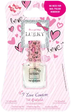 Lukky Kuorittava kynsilakka 3.5ml, erilaisia - 1