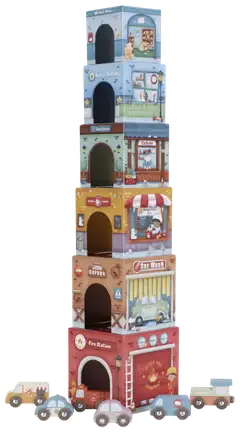 Pinottava torni ja 6 autoa FSC - 1