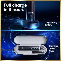 Oral-B iO9 Black Onyx sähköhammasharja + lisävaihtoharja - 7