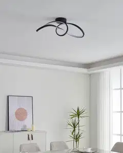 EGLO kattovalaisin Calarossa-z LED 22W RGB CCT musta/valkoinen - 12