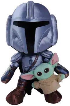 Simba Disney Star Wars Mandalorain ja Mini Grogu pehmo - 2