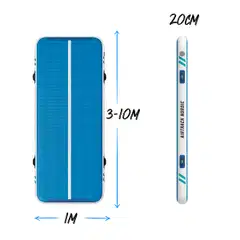 AirTrack Nordic Deluxe ilmavolttirata - 3 m - 6