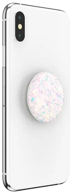 Popsockets puhelinpidike popgrip iridescent confetti white - 6