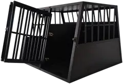 Trekker koiran kuljetushäkki XL 97x90x69,5cm musta - 4