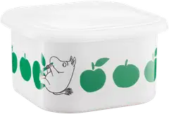 Muurla kannellinen emalipurkki Muumi Iloiset omput 1,5 l - 2