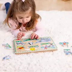 Melissa & doug Äänipalapeli Eläintarhan eläimet - 8