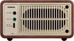 Sangean WR-7 Plus Bluetooth pöytäradio, pähkinä - 3