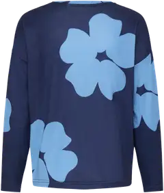 B.young naisten neulospusero Bypieta - BIG FLOWER DELLA ROBBIA BLUE - 2