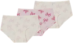 House lasten hipster-alushousut Rusetti 230H260808 3-pack - Ivory AOP - 1