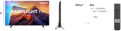 Philips 43" PQS8601 4K QLED Ambilight Smart TV - 3
