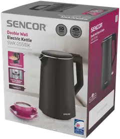 SENCOR Vedenkeitin SWK 0551BK Musta - 7