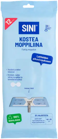 SINI Kostea moppiliina 12 kpl - 1