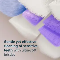 Philips Sonicare S2 Sensitive vaihtoharjat 3 kpl/pakkaus, HX6053/87 - 7
