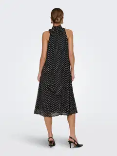 JDY naisten mekko Jdypolka - BLACK - 4