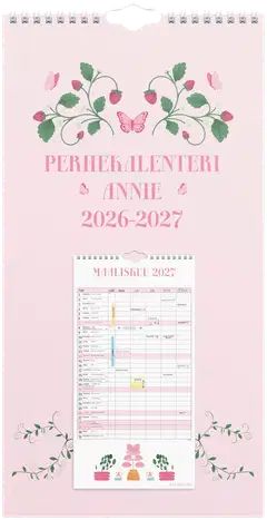Burde perhekalenteri Annie 26/27 - 1