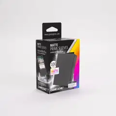 Gamegenic Matte Prime -korttisuojat 66 × 91 mm, musta - 1
