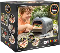 Smoby - Pizzauuni, leikkisetti - 5
