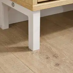 SoBuy kenkäkaappi vaalea tammipuu FSR100-N - 5