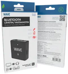 Wave Bluetooth lähetin/vastaanotin, Musta - 5