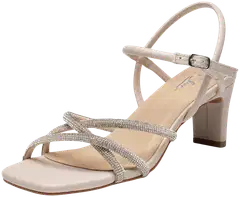 WKLY. naisten juhlasandaletit Elka W343150 - BEIGE - 3