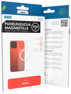 Wave MagSafe -yhteensopiva Puhelinsuoja, Apple iPhone 16 Pro Max, Kirkas - 1