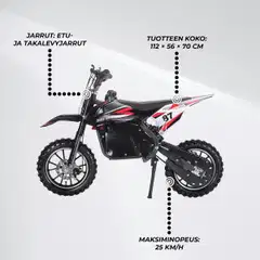 React sähköcrossi seeker 800w - 2