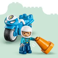 LEGO® DUPLO Town 10471 Sininen poliisimoottoripyörä - 10