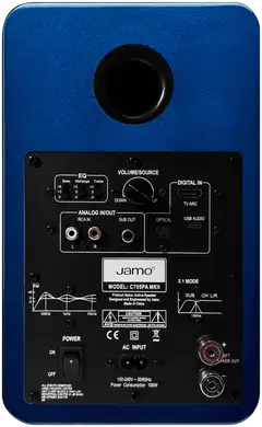 Jamo aktiivikaiutinpari C705PA MKII High Gloss Blue - 3